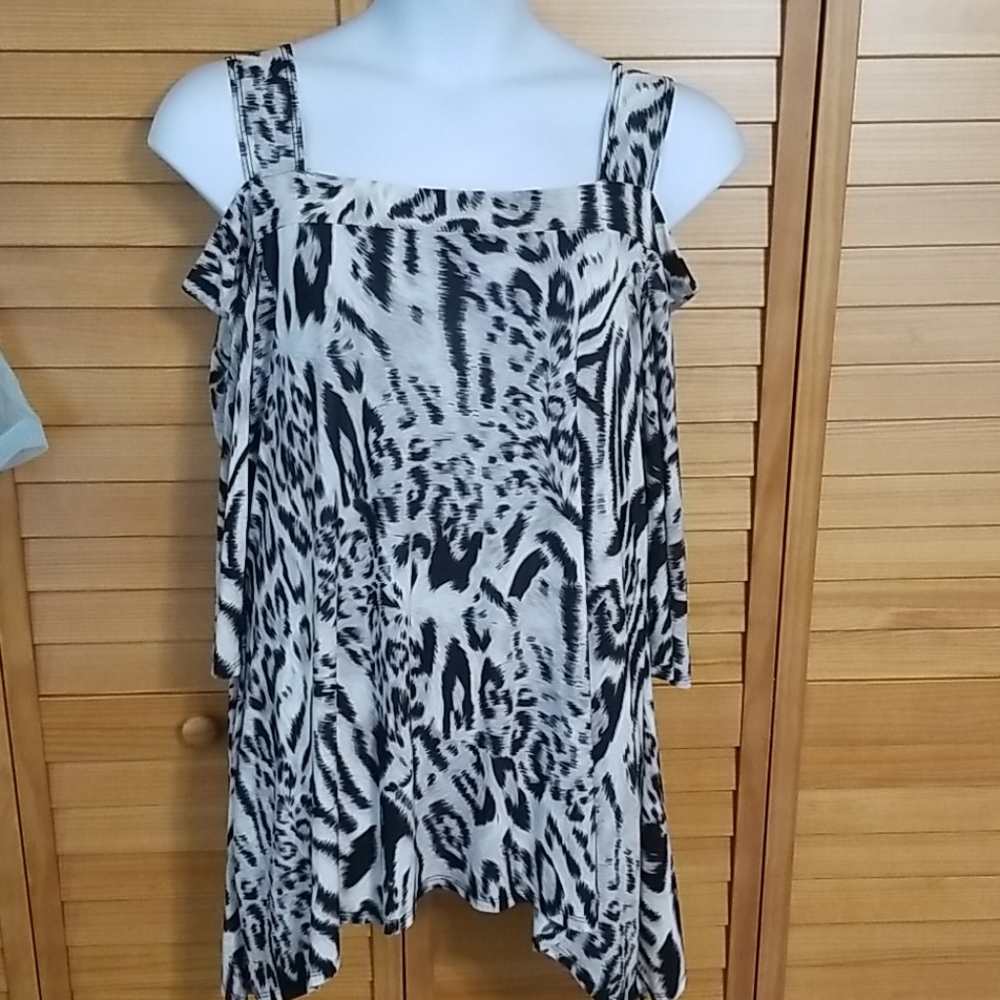 Cold Shoulder Tunic